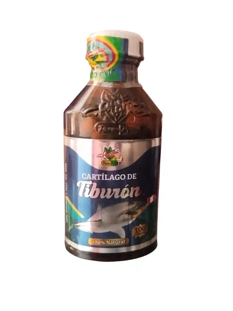Cartílago De Tiburón – 100% Natural (frasco X 100 Cápsulas)