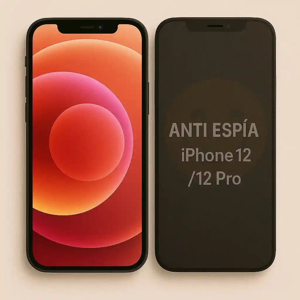 Vidrio Protector De Pantalla Premium Antiespia Para Iphone 12/12 Pro