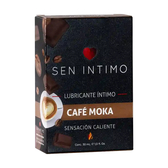 Lubricante Intimo Caliente Sabor Cafe Moka - Base Agua 30ml