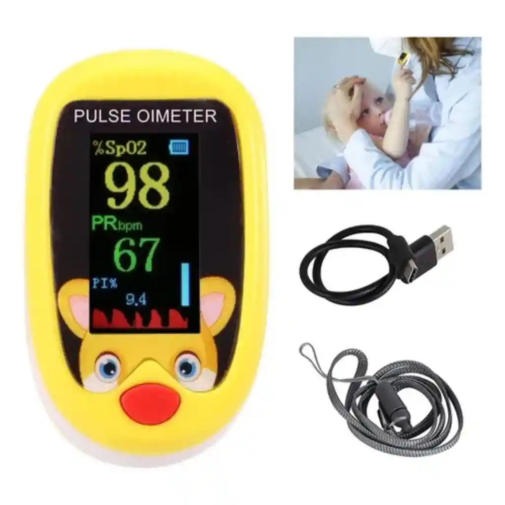 Oximetro Pulsoximetro Oxigeno Cardiaco Adulto Pediatrico
