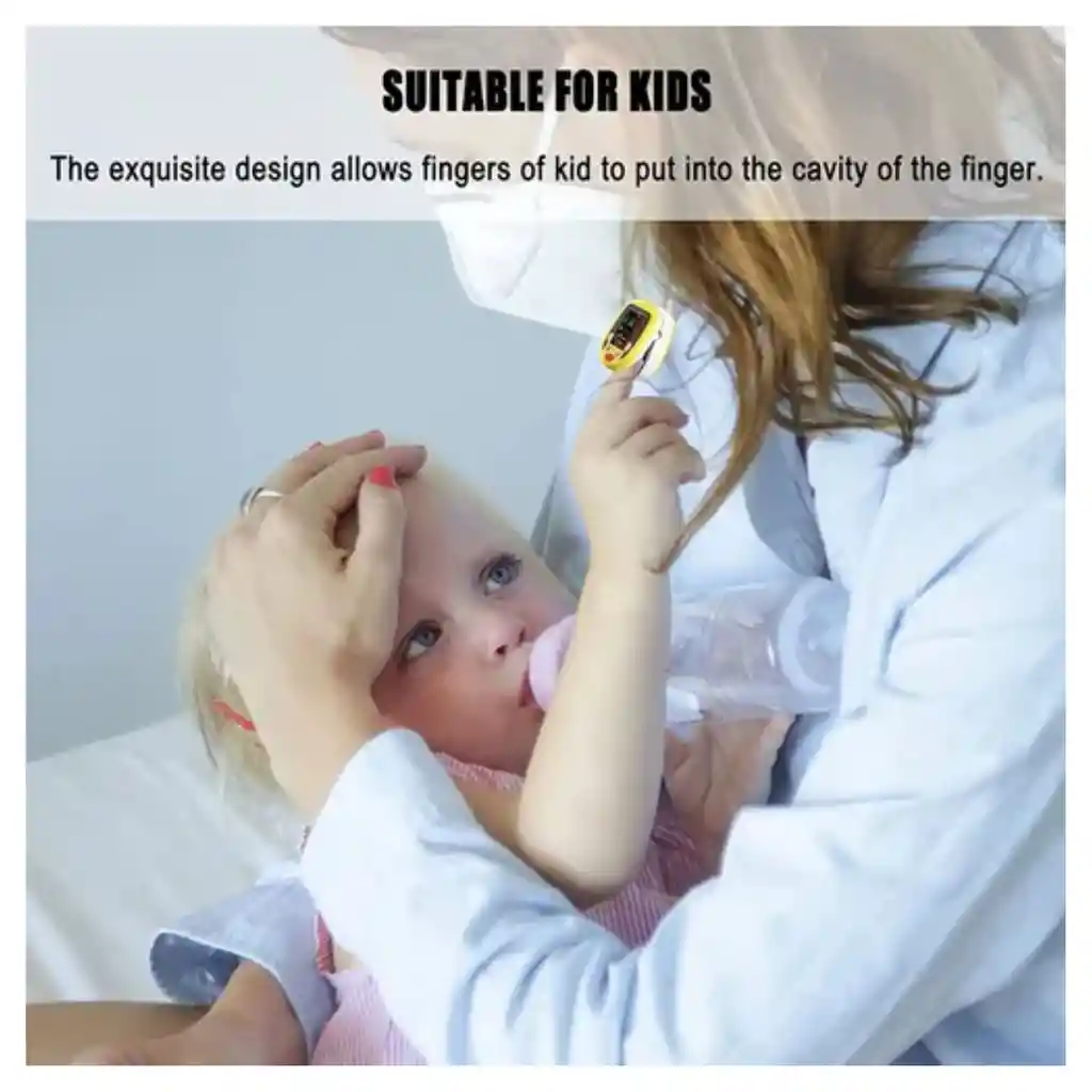 Oximetro Pulsoximetro Oxigeno Cardiaco Adulto Pediatrico