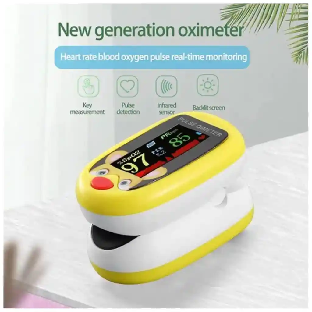 Oximetro Pulsoximetro Oxigeno Cardiaco Adulto Pediatrico