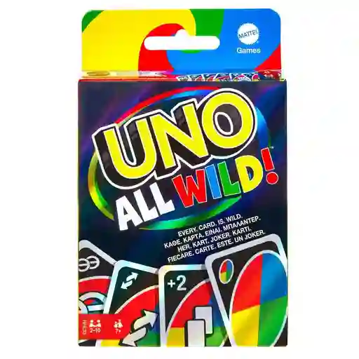 Juego De Mesa Uno All Wild Uno