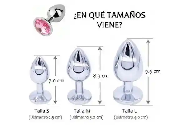 Plug Anal Talla L: Estimulación Profunda Y Plena