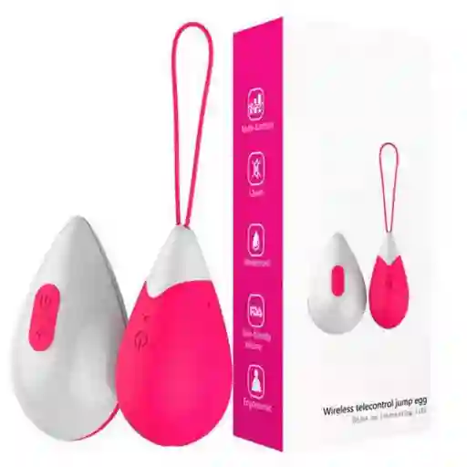 Vibrador Huevo Recargable Control Juguete Punto G 26495-13