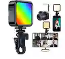 Iluminador Luz Led Rgb Panel Fotografía Video Recargable Usb