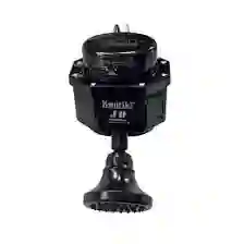 Ducha Electrica Dirigible Con Selector Manual Negra De 120v Kontiki