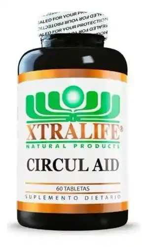 Circulación Circul-aid Tabletas Fco X 60 Xtralife