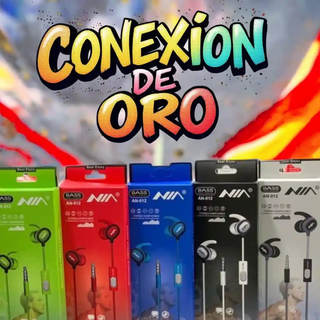 Audífonos Nia An-012 Deportivos Con Manos Libres Y Estilo