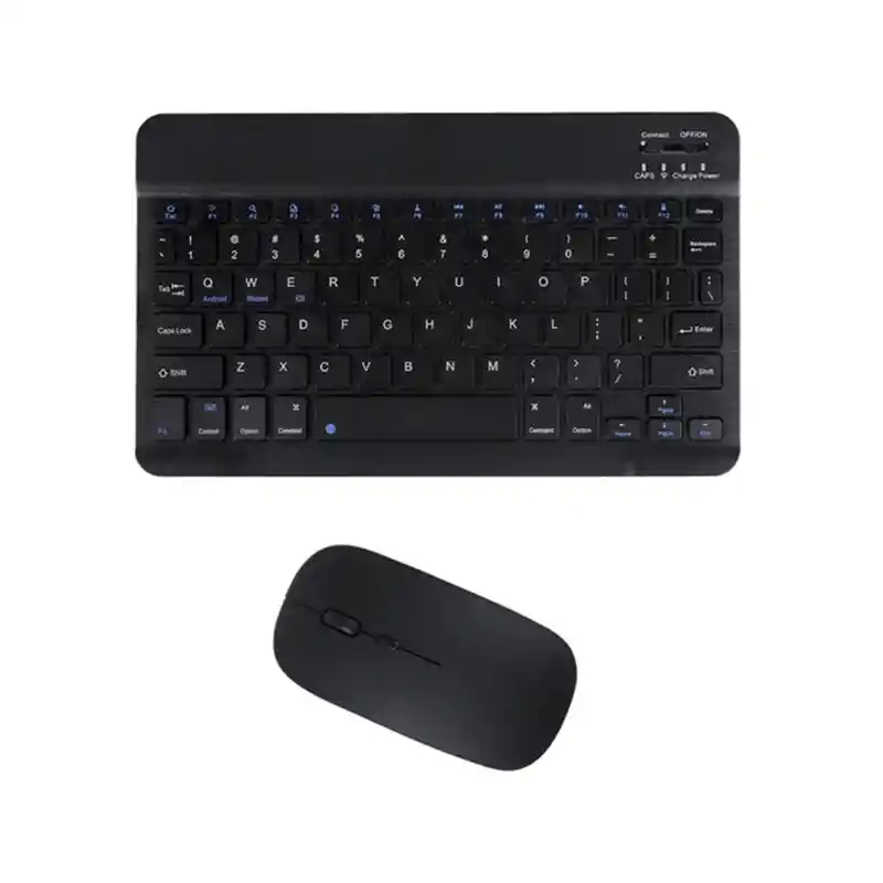 Teclado Bluetooth Inalámbrico Recargable + Ratón Mouse