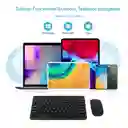 Teclado Bluetooth Inalámbrico Recargable + Ratón Mouse