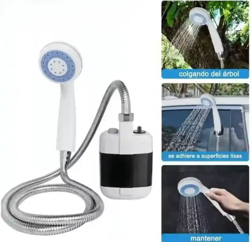 Ducha Portátil Recargable Para Exteriores