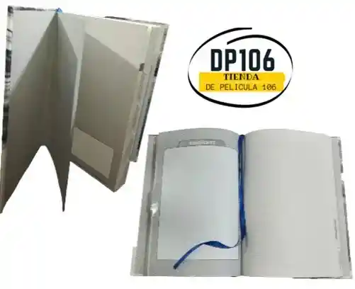Cuaderno / Agenda Cosido Pasta Dura 5 Materias Diseño Hombre