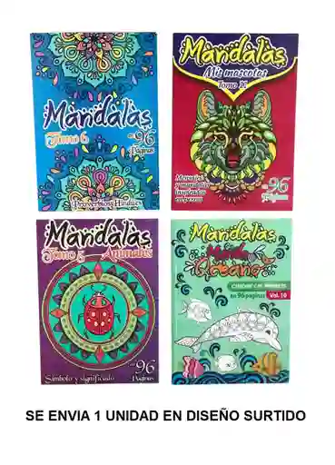 Libro De Mandalas Para Colorear 96 Paginas