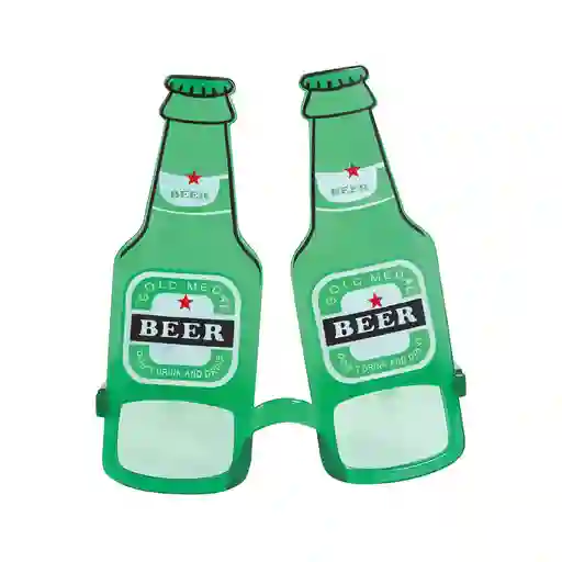 Gafas Beer Verdes X 1 Und