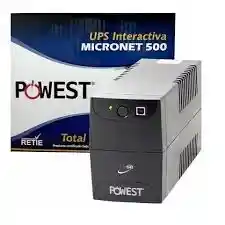 Ups Interactiva Micronet 500 Va - 2 Tomas.