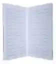 Cuaderno Ferrocarril Cosido Niña 100 Hojas