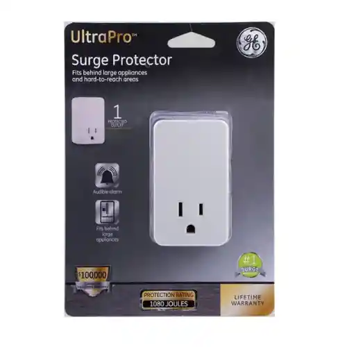 ⚡supresor De Voltaje General Electric De Pared, Una Salida 1080 Joules 38124⚡