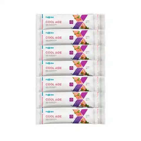 Cool Age | Colageno Fuxion | Pack X 7 Unid Sachets 5g | Antioxidantes Bioactivos Y Vitaminas | Nutre La Piel Desde Adentro