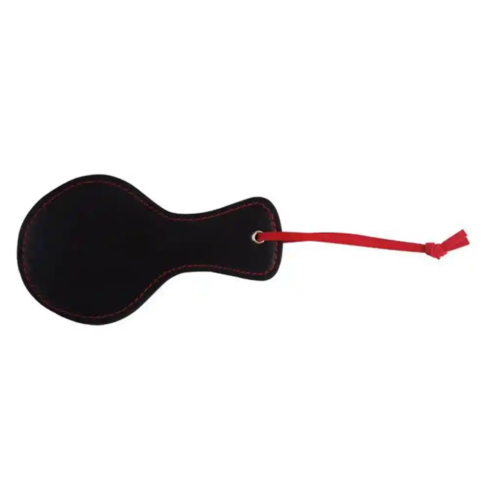 Paleta Mini Para Nalgadas En Cuerina Negro Bdsm Sado