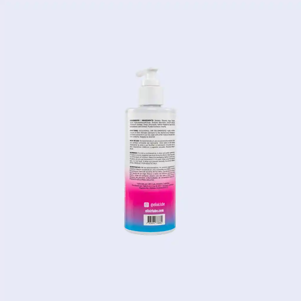Lubricante Íntimo Tipo Cum Elixir 250 Ml