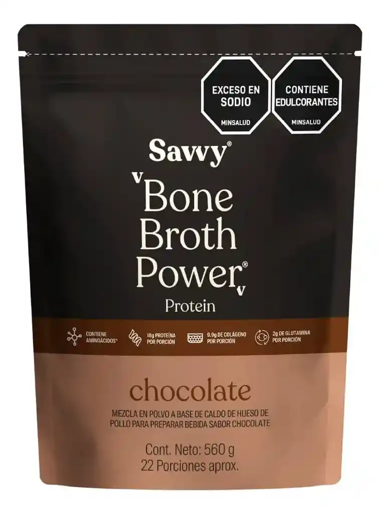 Proteína Chocolate Savvy Bone Broth