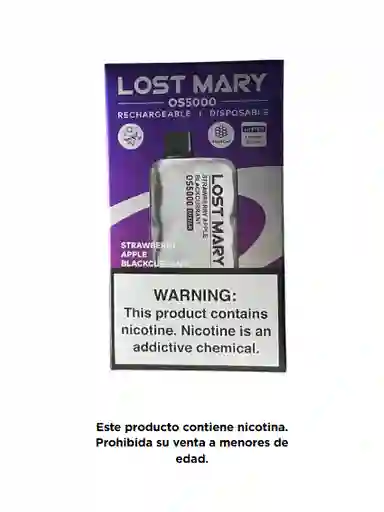 Lost Mary 5.000 Puffs Strawberry Apple Blackurrant