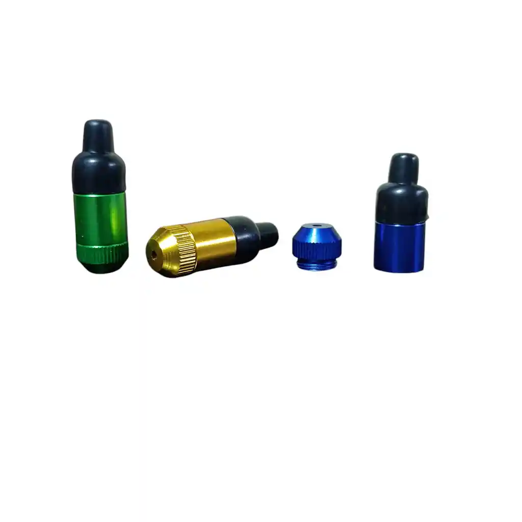 Pipa Bate Metalica Con Silicona