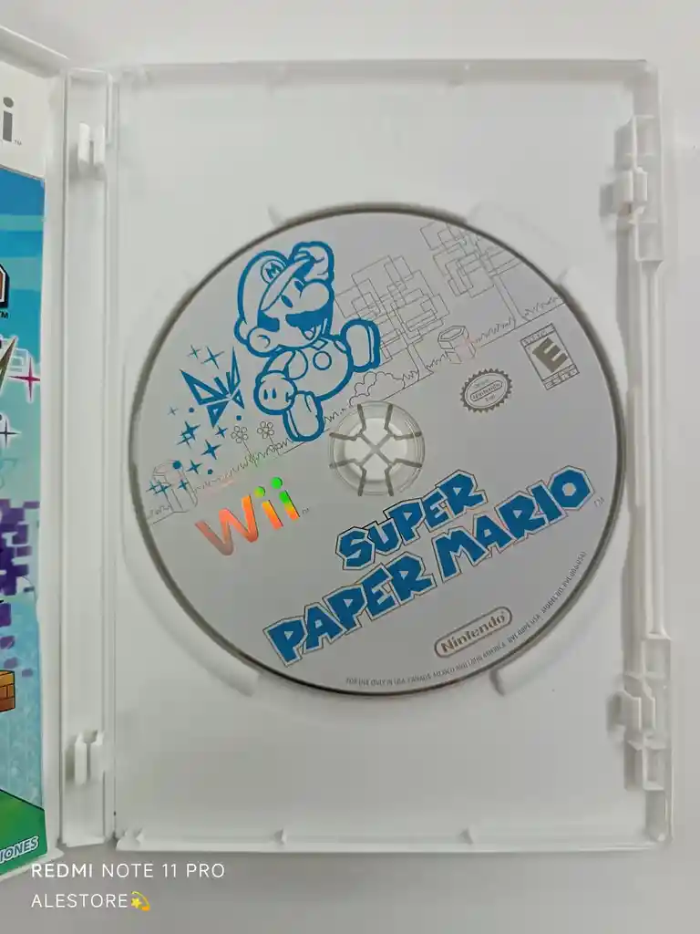 Juego Original Super Paper Mario Para Nintendo Wii