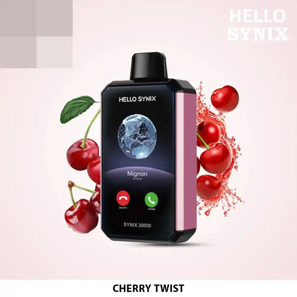 Hello Synix 30.000 Puff - Cherry Twist
