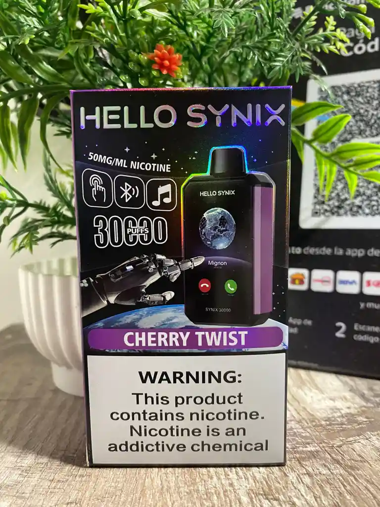 Hello Synix 30.000 Puff - Cherry Twist