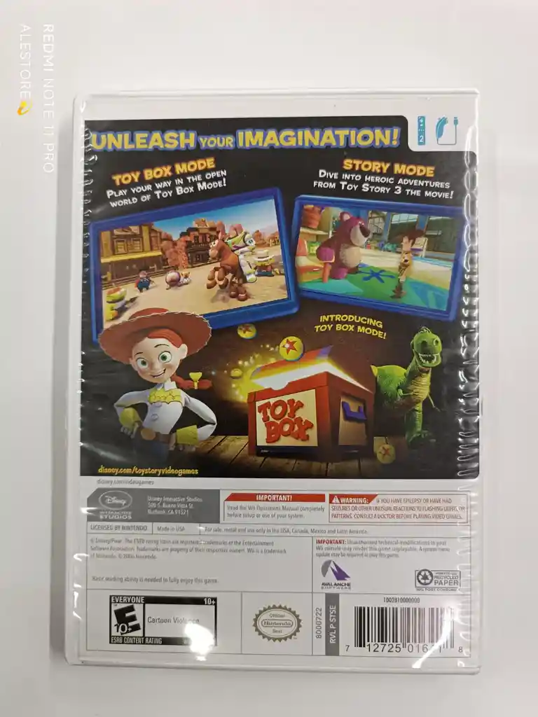 Juego Original Toy Story 3 Para Nintendo Wii