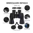 Binoculares Potentes 20x50 Impermeable Excelente Alcance Color Negro