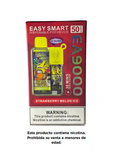 Easy Smart 9.000 Puffs Strawberry Melon Ice