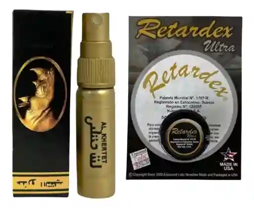 Doble Potencia Retardante: Rhino Spray + Crema Retardex Para Placer Prolongado