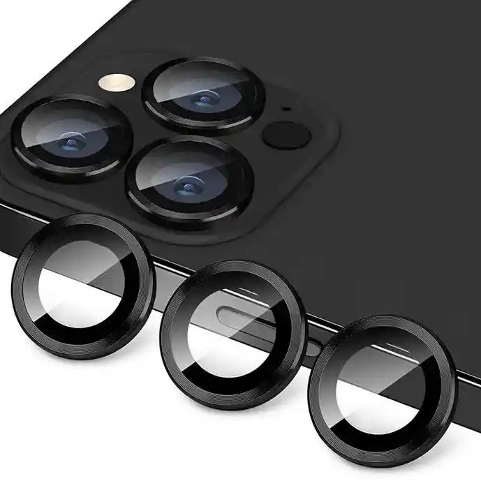 Protector De Lente Camaras X 3 Negros Iphone 13 Pro/ 13 Pro Max