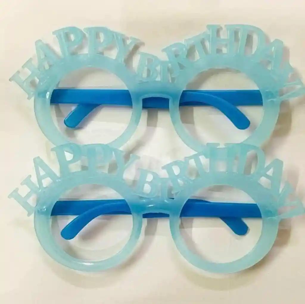 Gafa Happy Birthday Azul