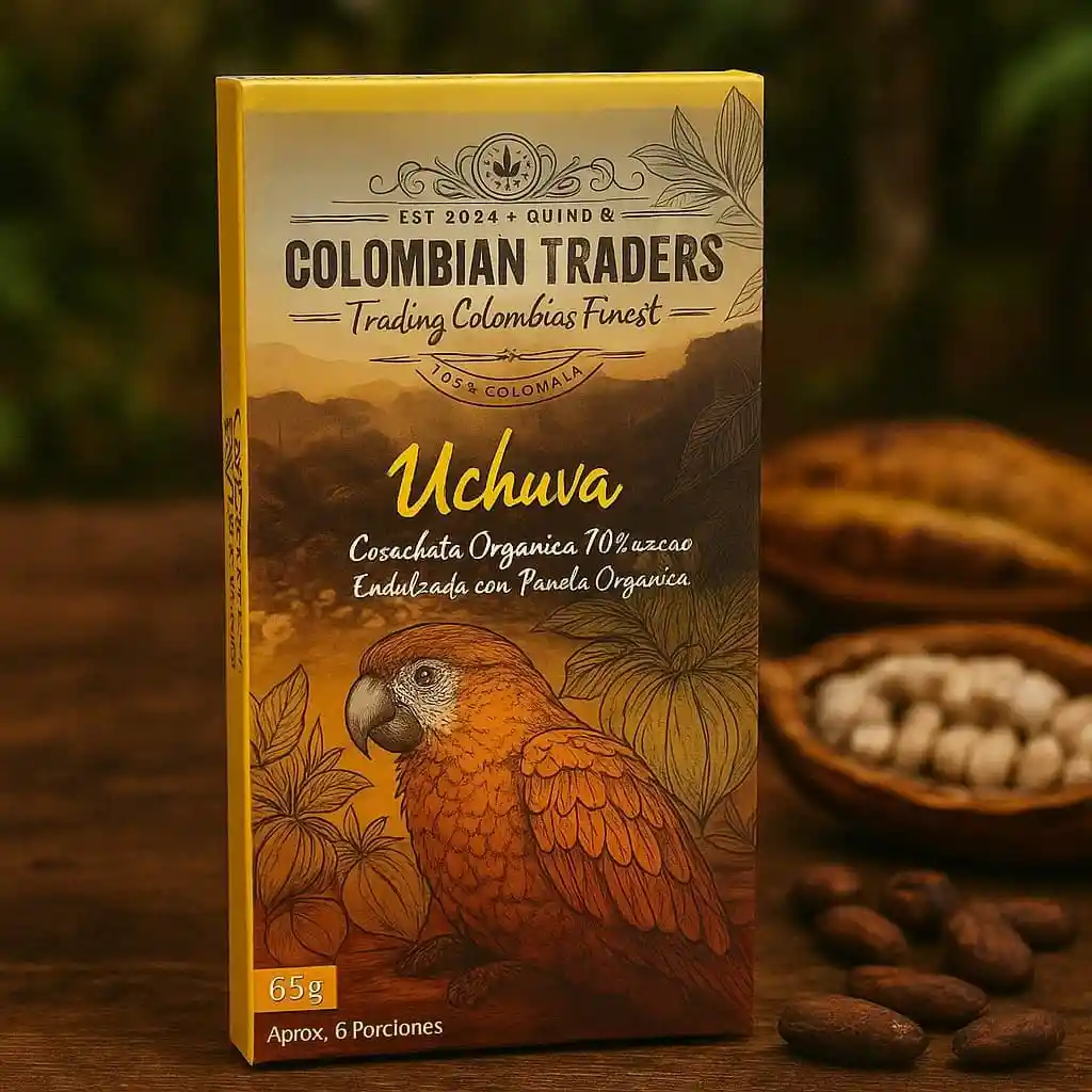 Chocolatina Artesanal 70% Con Uchuva