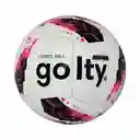 Balón De Fútbol #5 Golty Nova, Cosido A Maquina/rosado