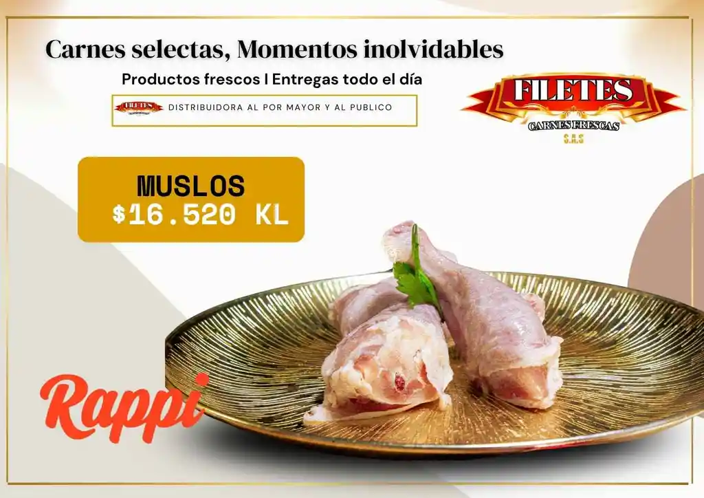Muslos De Pollo