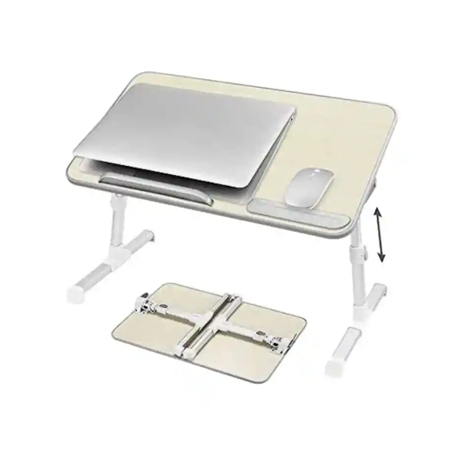 Mesa Para Portátil Ajustable Blanca