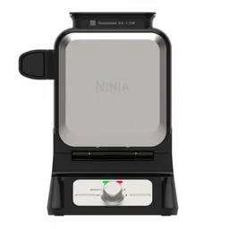 Waflera Belga Ninja Vertical Cuadrada Plateado 1000 W