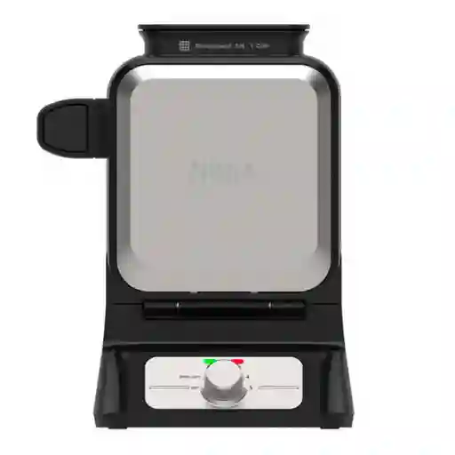 Waflera Belga Ninja Vertical Cuadrada Plateado 1000 W