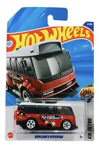 Juguete Carro Hot Wheels Original Kowloo´d Hypervan Hw Metro