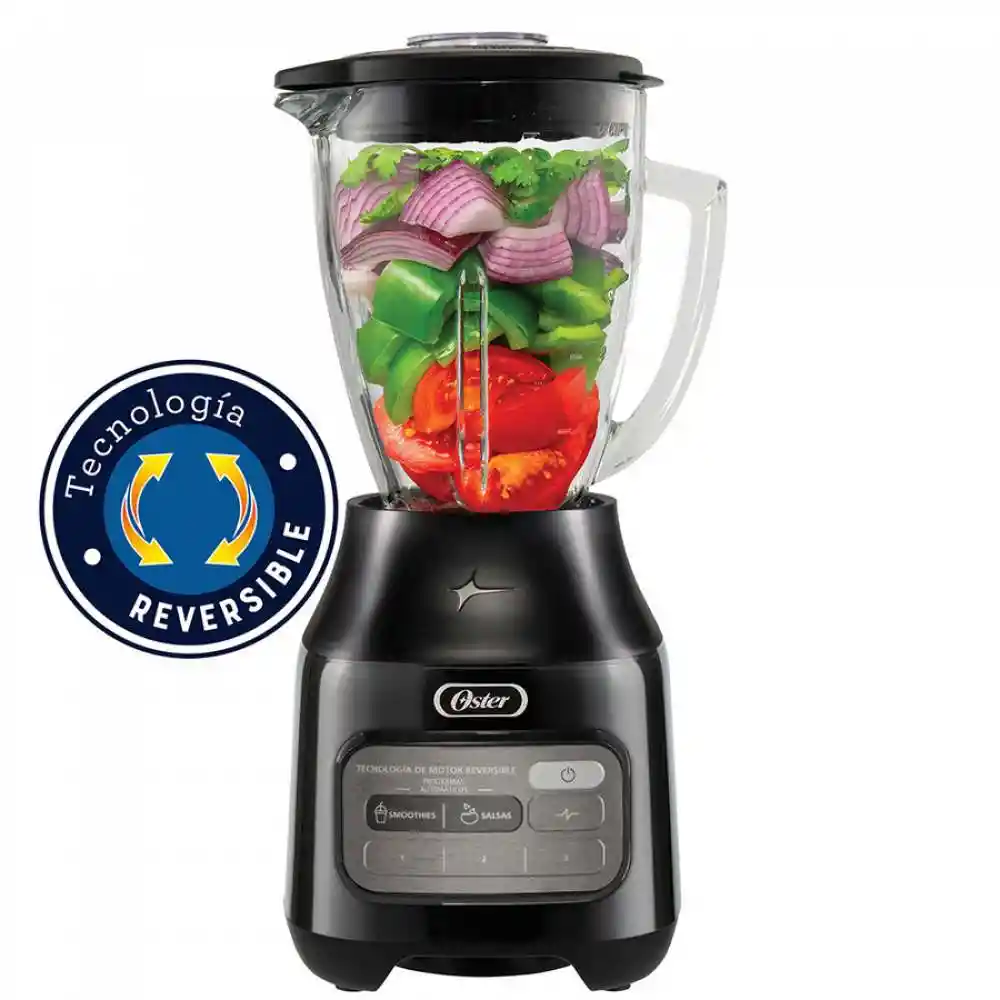 Licuadora Reversible Oster 3 Velocidades Negro 1.2lt 800 W