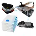 5 Bolsas Ahorradoras De Espacio Al Vacio 100x70 Bomba Electectrica