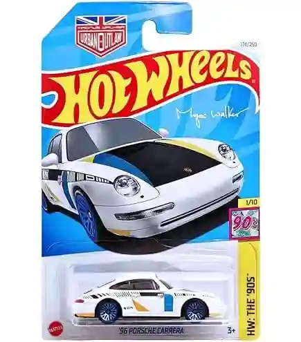 Juguete Carro Hot Wheels Original 96 Porsche Carrera Hw The 90s