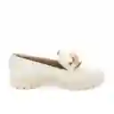 Mocasín Marfil Beira Rio Talla 37