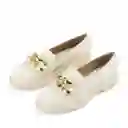Mocasín Marfil Beira Rio Talla 37