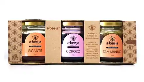 Abeeja Combo Trío Mieles Sabores 230g